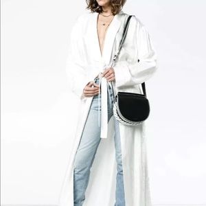 NWT GIVENCHY Infinity Mini Saddle Bag Black White